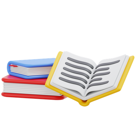 Open Book  3D Icon