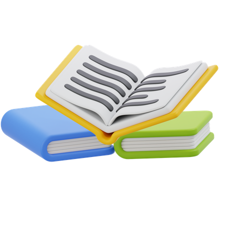 Open Book  3D Icon