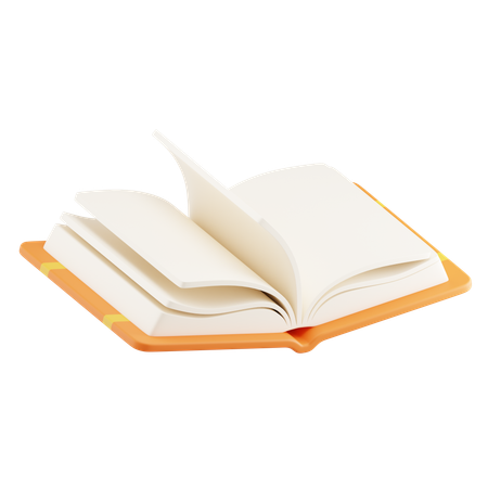 Open Book  3D Icon