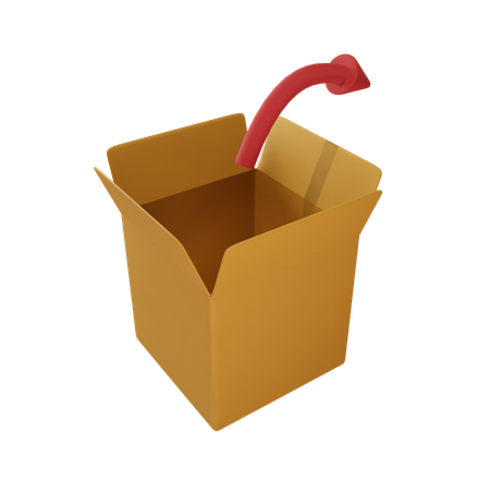 Open box  3D Icon