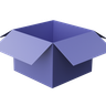graphics of open box