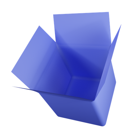 Open Box  3D Icon