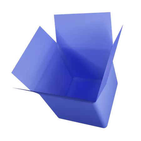 Open Box  3D Icon