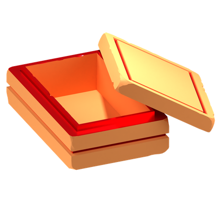 Open Box  3D Icon