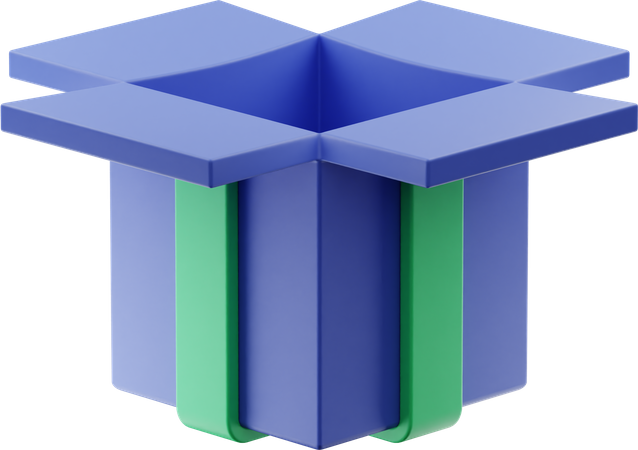 Open Box  3D Icon