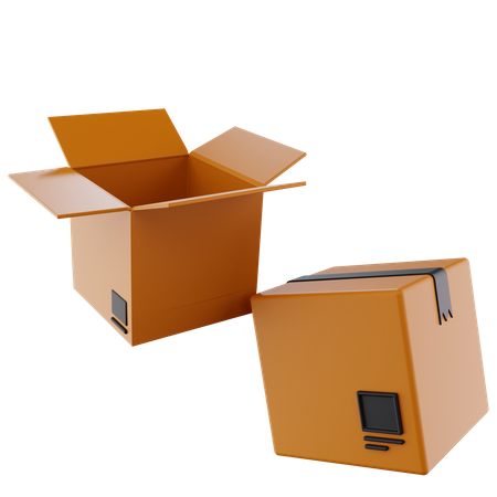 Open Box  3D Icon