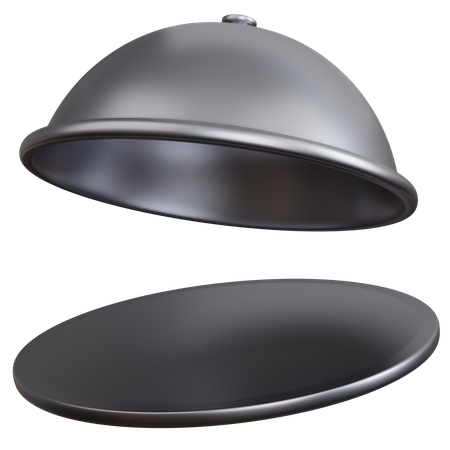 Open Cloche  3D Icon