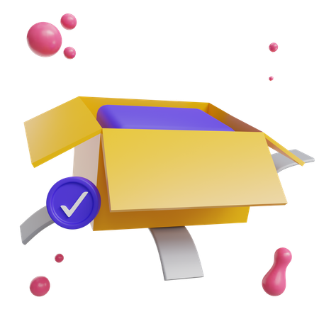 Open Delivery  3D Icon