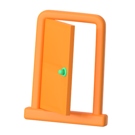 Open Door  3D Icon