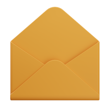 Open Email  3D Icon
