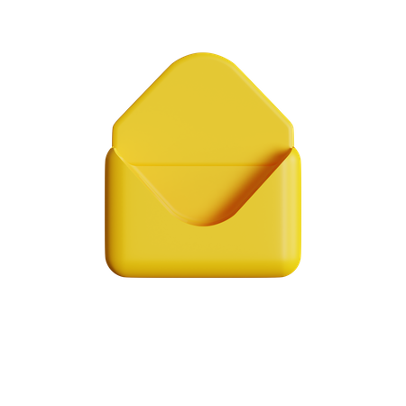 Open Email  3D Icon