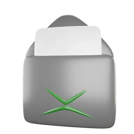 Open Email  3D Icon