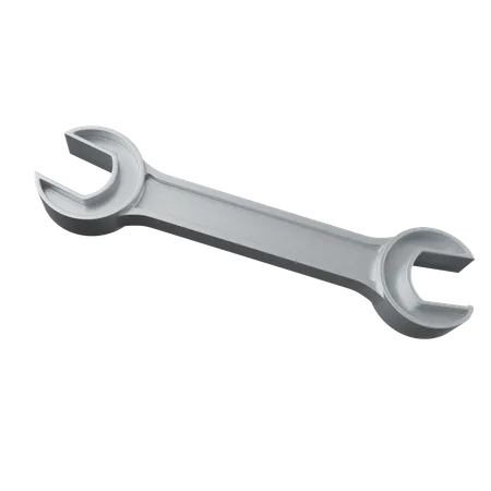 Open Ended Wrench  3D Icon