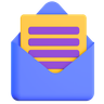 3d email envelope emoji