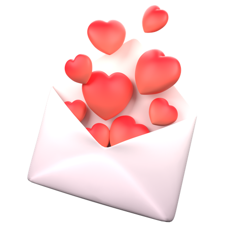 Open Envelope  3D Icon