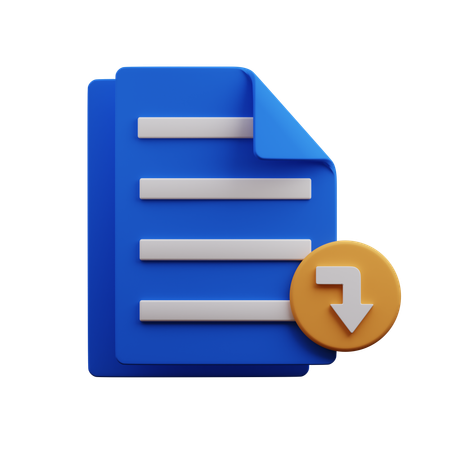 Open File  3D Icon