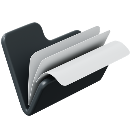 Open Folder  3D Icon