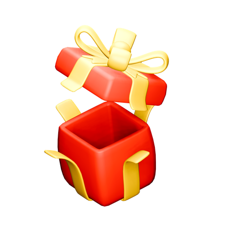 Open Gift  3D Icon