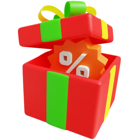 Open Gift  3D Icon