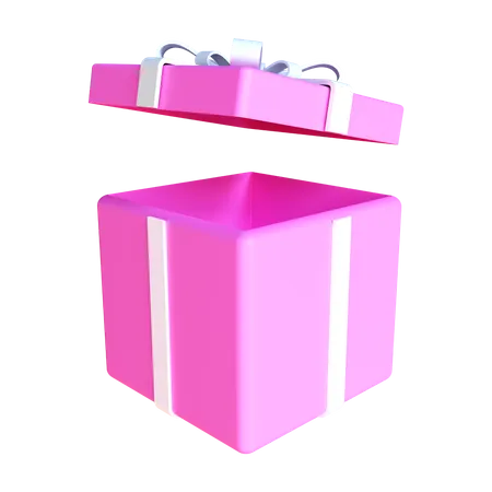 Open Gift Box Surprise Earn Point And Get Rewards Special Offer Concept 3 D Rendering Illustration 3D Illustration