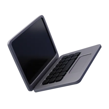 Open Laptop 3D Icon