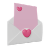 3d open letter emoji