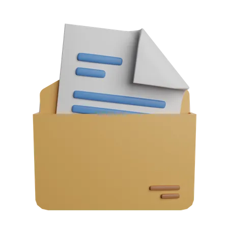 Messages Or Mail Received Open And Reading 3D Logo