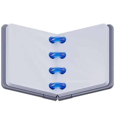 Open Notebook  3D Icon