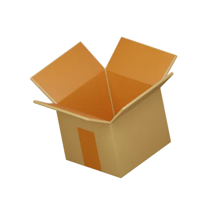 Open Package  3D Icon