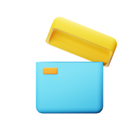 Open Package  3D Icon