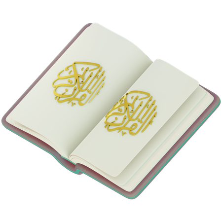 Open Qur'an  3D Icon