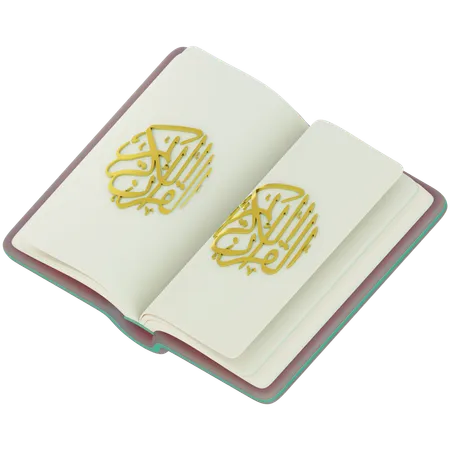 Open Qur'an  3D Icon