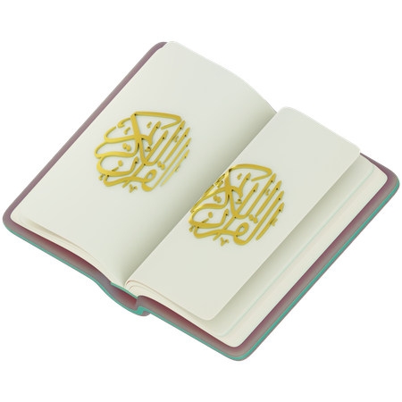 Open Qur'an  3D Icon