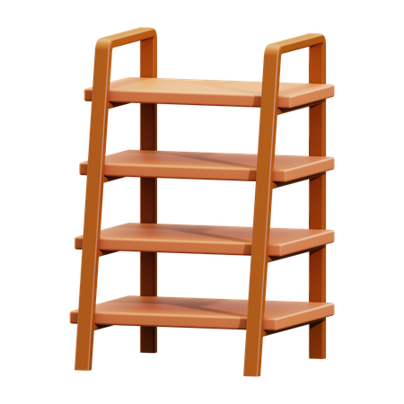 Open shelf  3D Icon