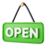 Open Sign