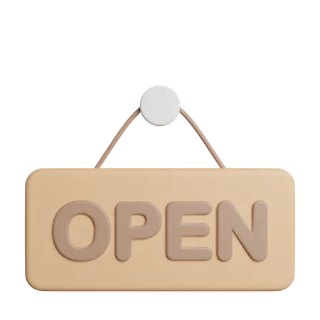 Open Store  3D Icon