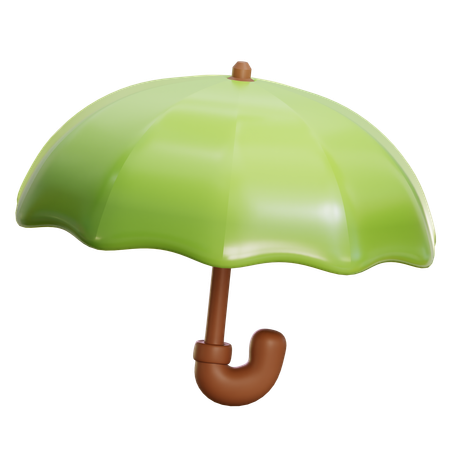 Open Umbrella  3D Icon