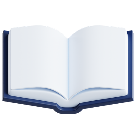 Opened Book  3D Icon