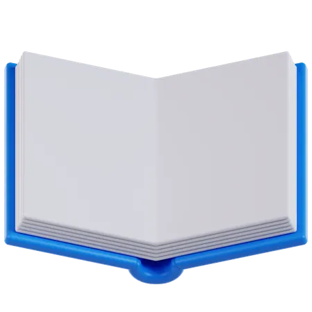 Opened Book  3D Icon