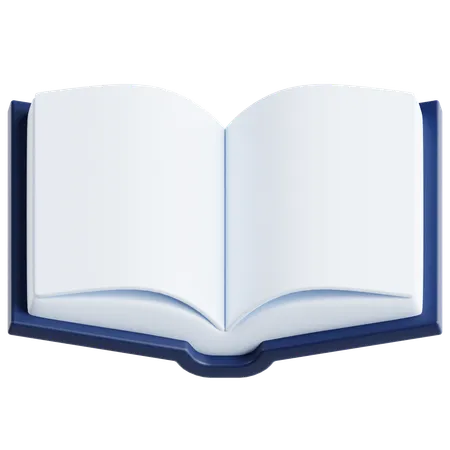 Opened Book  3D Icon