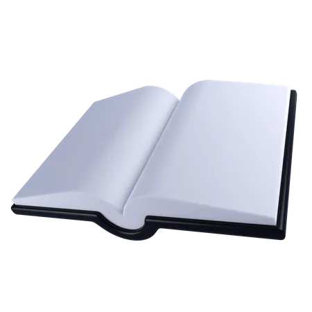 Opened Book  3D Icon