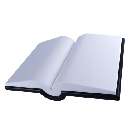 Opened Book 3D Icon