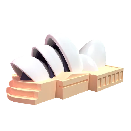 Opéra  3D Illustration