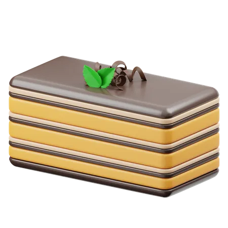 Opera Cake  3D Icon