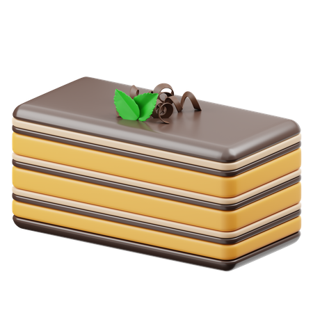 Opera Cake 3D Icon