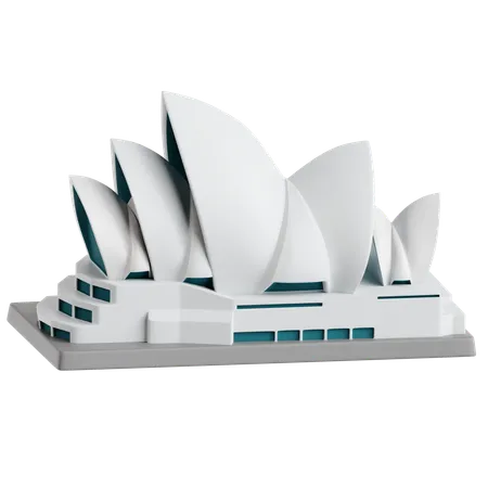 Opéra de Sydney  3D Icon