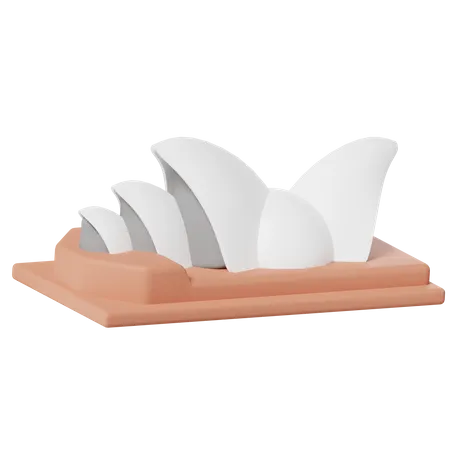 Opera Sydney  3D Icon