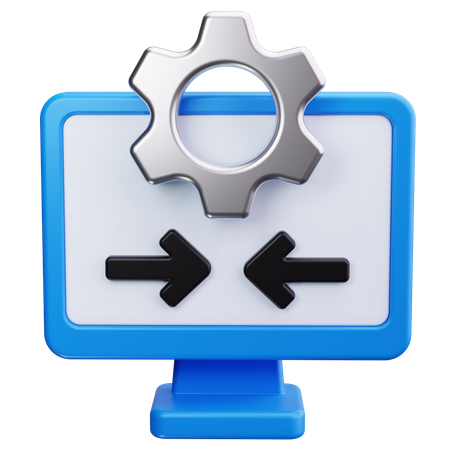 Operating System  3D Icon