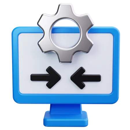 Operating System  3D Icon