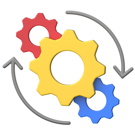 Operational Alignment  3D Icon